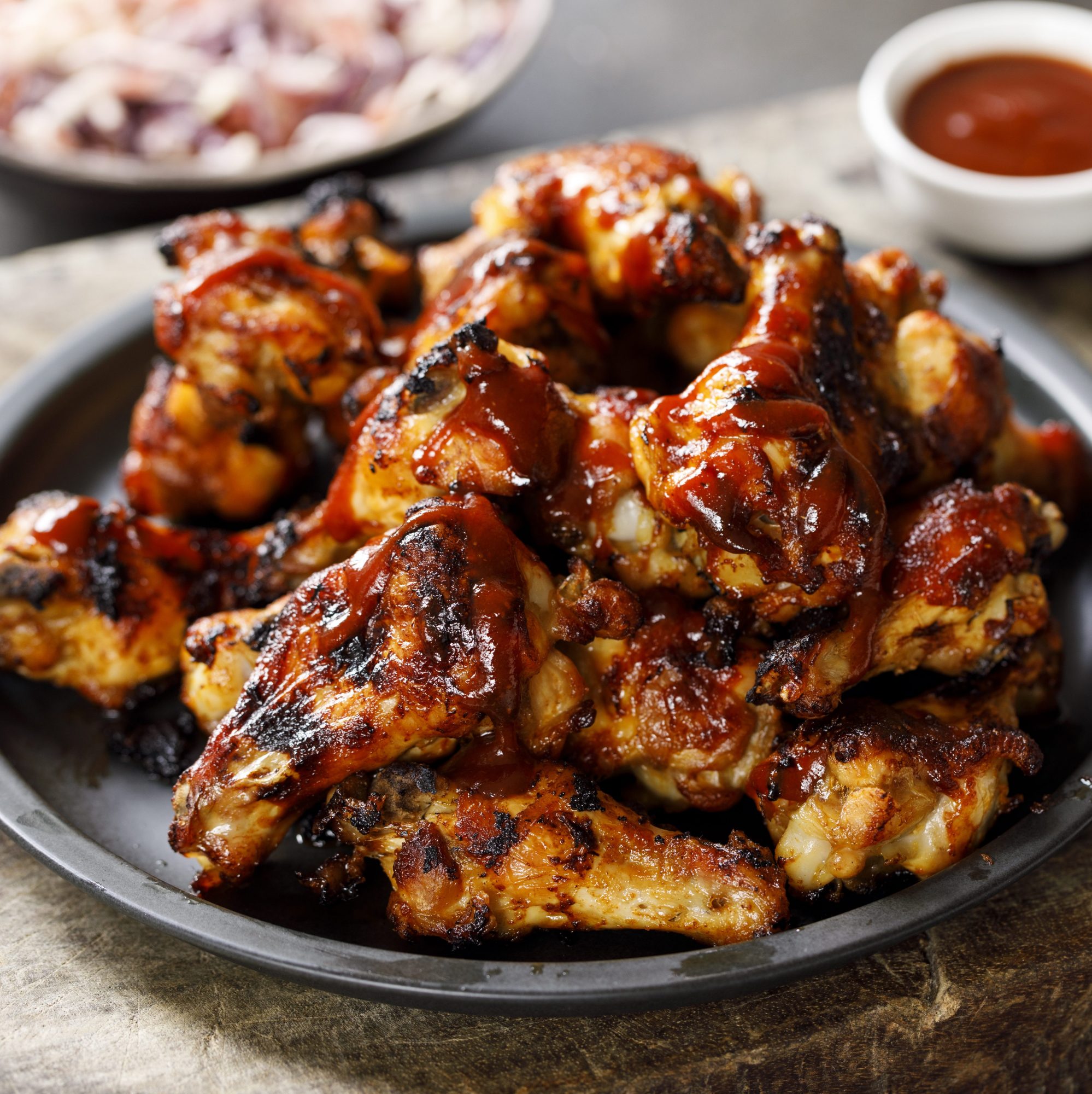 Alitas de pollo en freidora de aire sin aceite airfrier wings airfryer