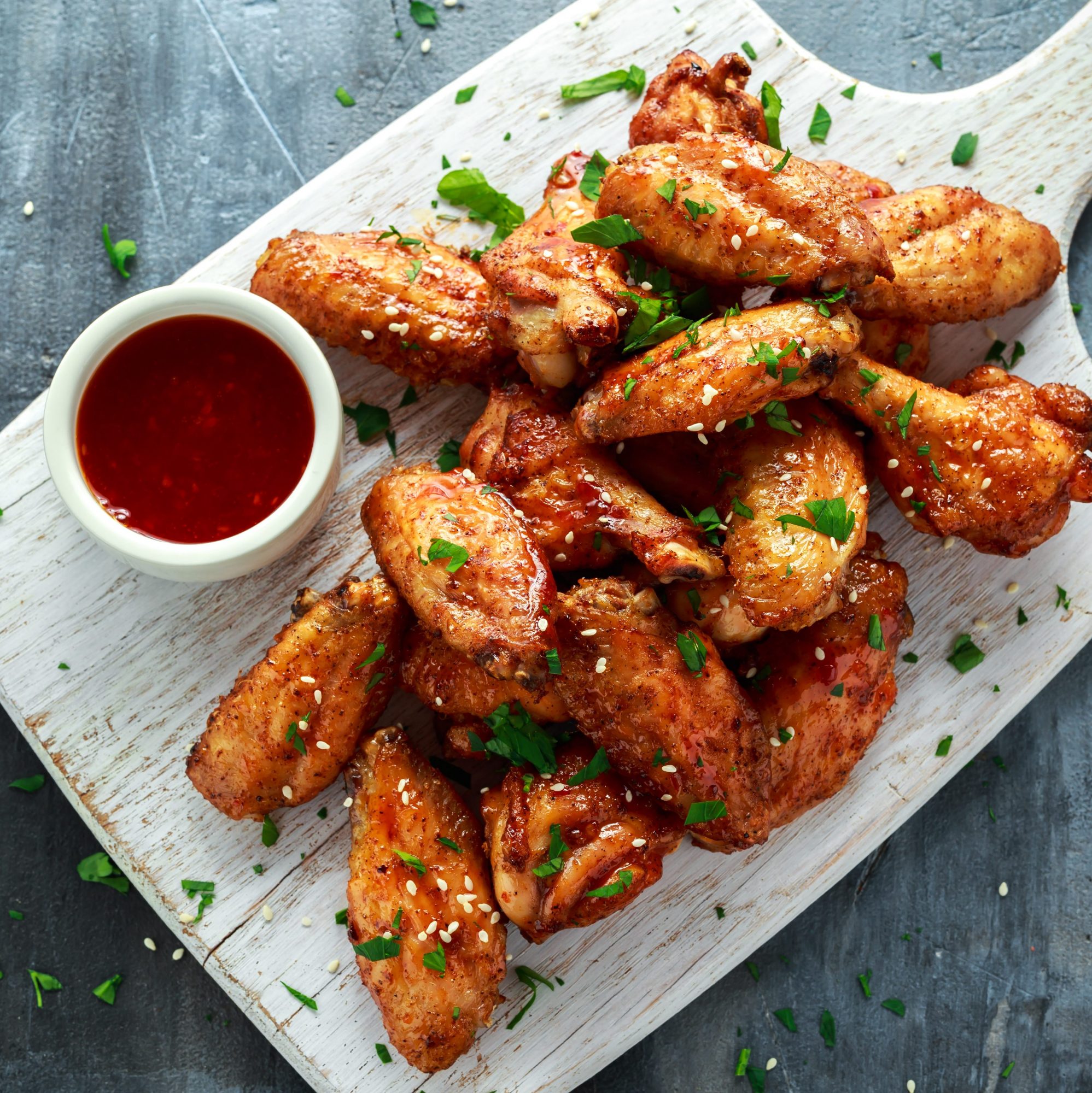 Halogen Oven Honey Garlic Chicken Wings